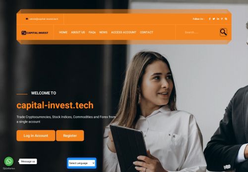 Capital-invest.tech Reviews – Scam or Legit? Find Out!