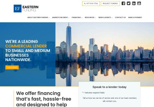 Easternfunding.com Review: Easternfunding.com Scam or Legit?