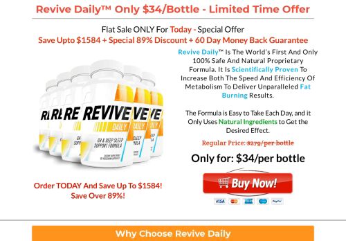 Revivedaily.us Reviews: Revivedaily.us Scam or Legit?