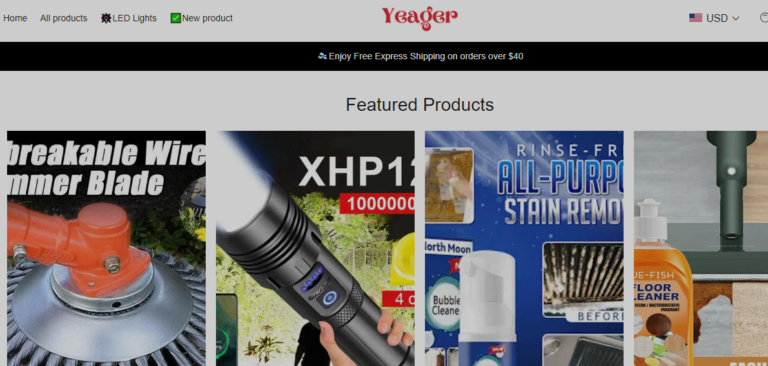 Yeager: A Scam or a Safe Haven for Online Shopping? Our Honest Reviews